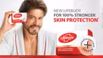 A brand KV of Lifebuoy with Shah Rukh Khan as the brand ambassador.