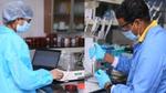 Two HUL Unilever employees in a lab